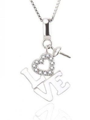 Sterling Silver Love